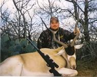 Addax Hunts with professional hunting guide Dan Moody Hunting Services in Texas