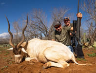 Addax Hunts with professional hunting guide Dan Moody Hunting Services in Texas