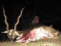 Blackbuck Hunts with professional hunting guide Dan Moody Hunting Services in Texas