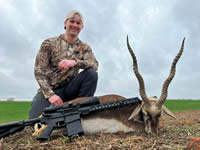 Blackbuck Hunts with professional hunting guide Dan Moody Hunting Services in Texas