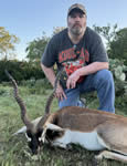 Blackbuck Hunts with professional hunting guide Dan Moody Hunting Services in Texas
