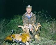 Corsican Ram Hunts with professional hunting guide Dan Moody Hunting Services in Texas