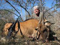 Eland Hunts with professional hunting guide Dan Moody Hunting Services in Texas