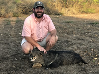 Javalina Hunts with professional hunting guide Dan Moody Hunting Services in Texas