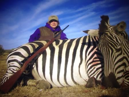 Zebra Hunt in Texas